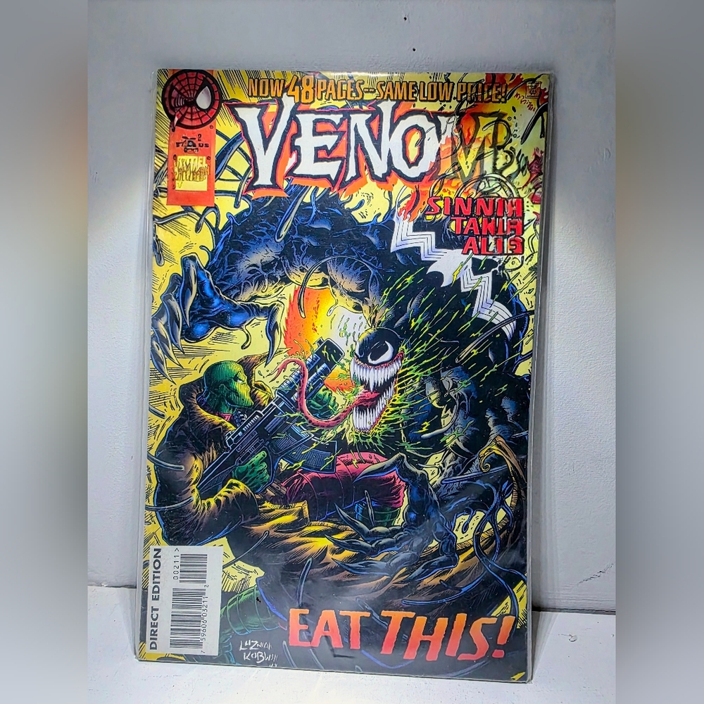 🔥 RARE Marvel Key: Venom Sinner Takes Venom Comic Book with Vibrant Cover Art